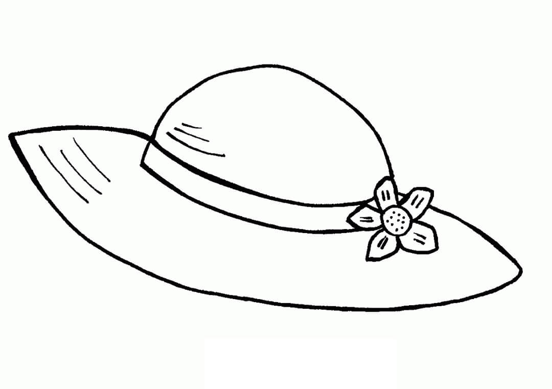 tranh tô màu Tô Màu Mũ