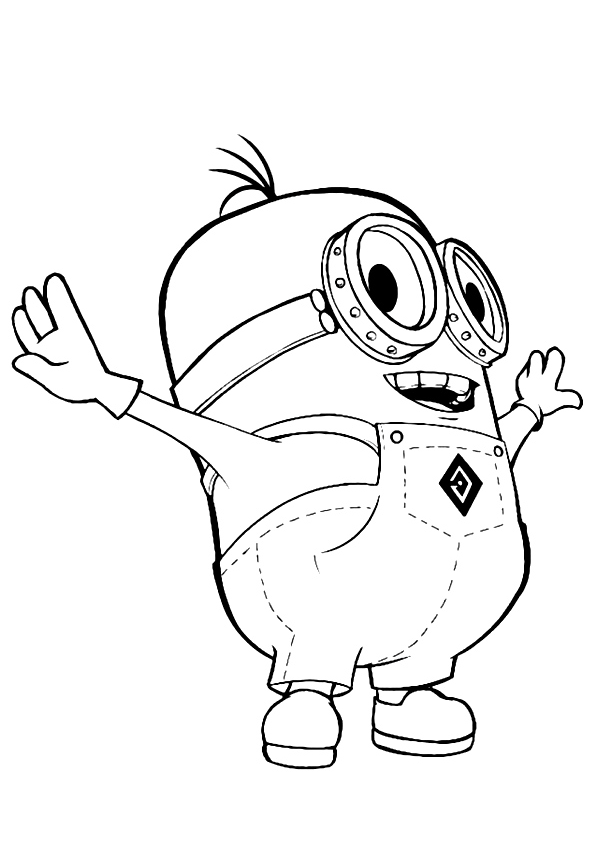 tranh tô màu Tô Màu Minion