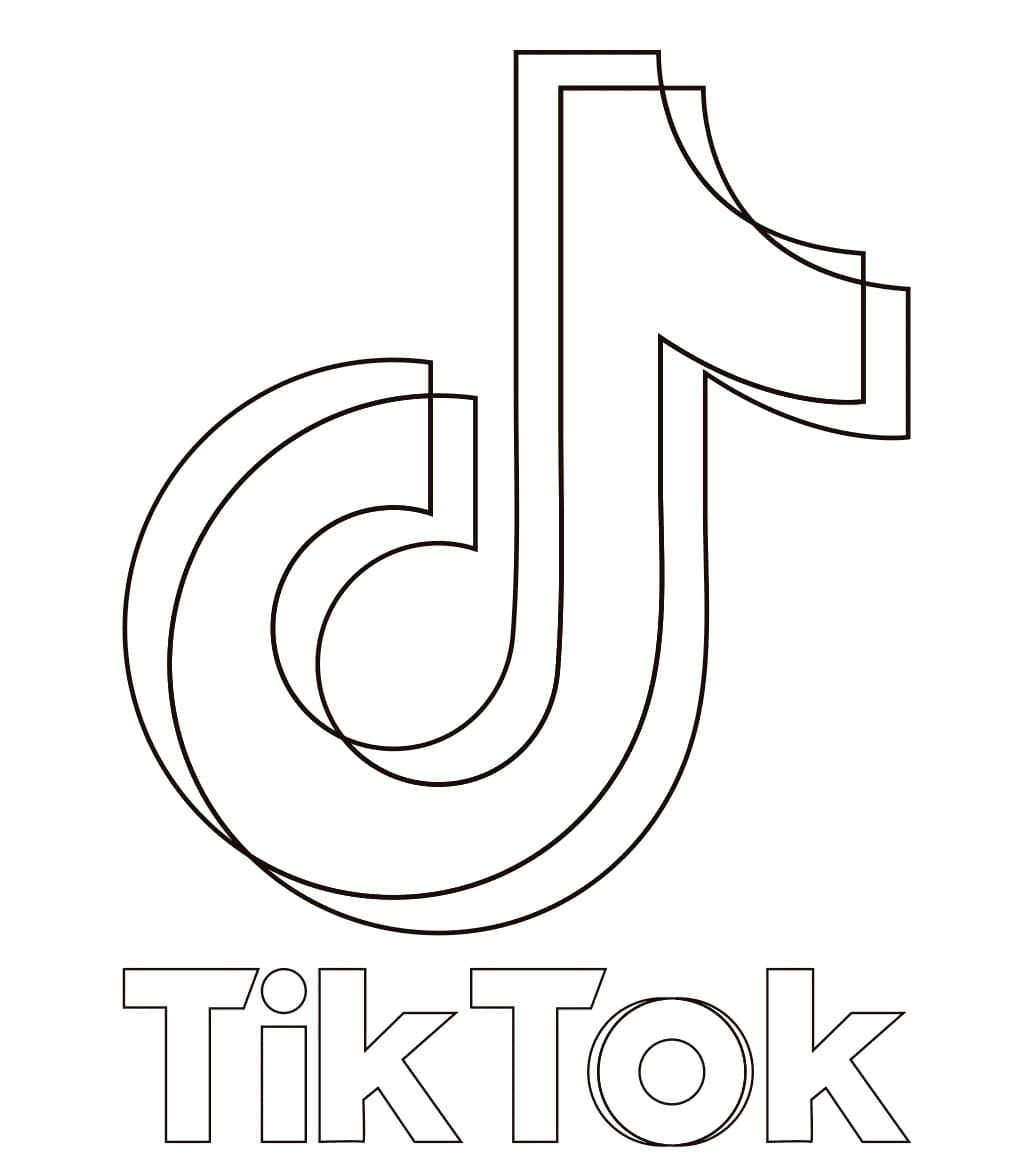 tranh tô màu Tô Màu TikTok