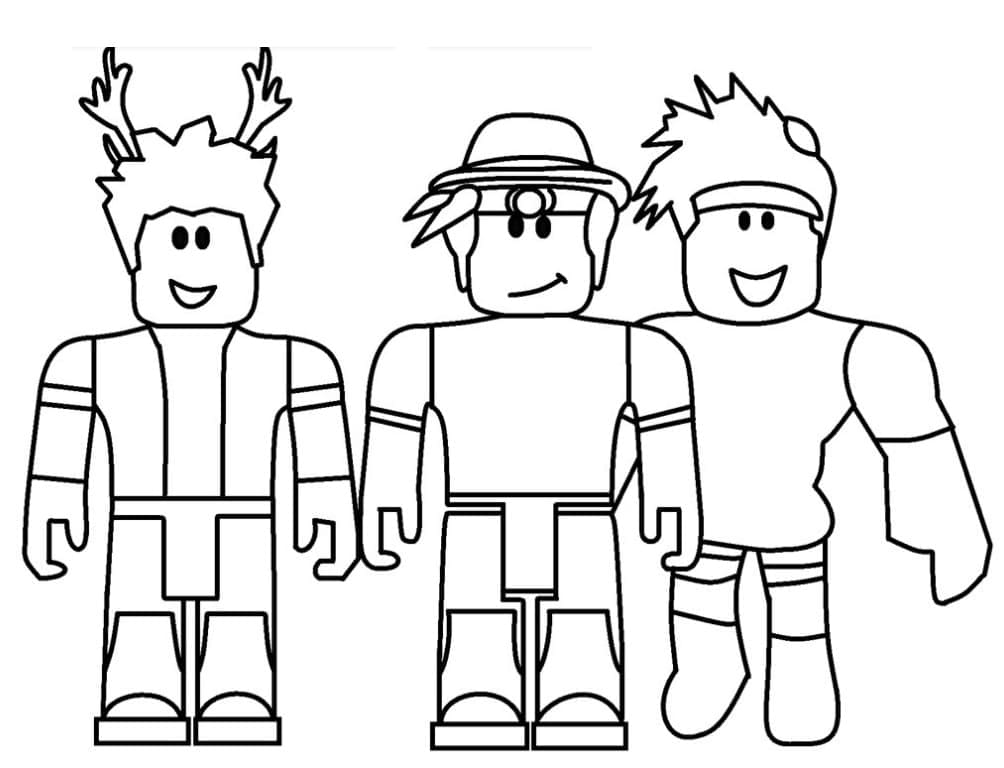 tranh tô màu Tô Màu Roblox