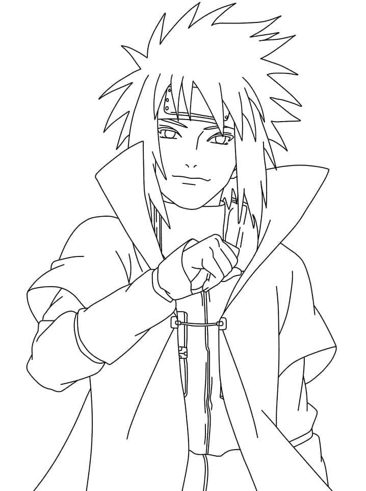tranh tô màu Tô Màu Minato