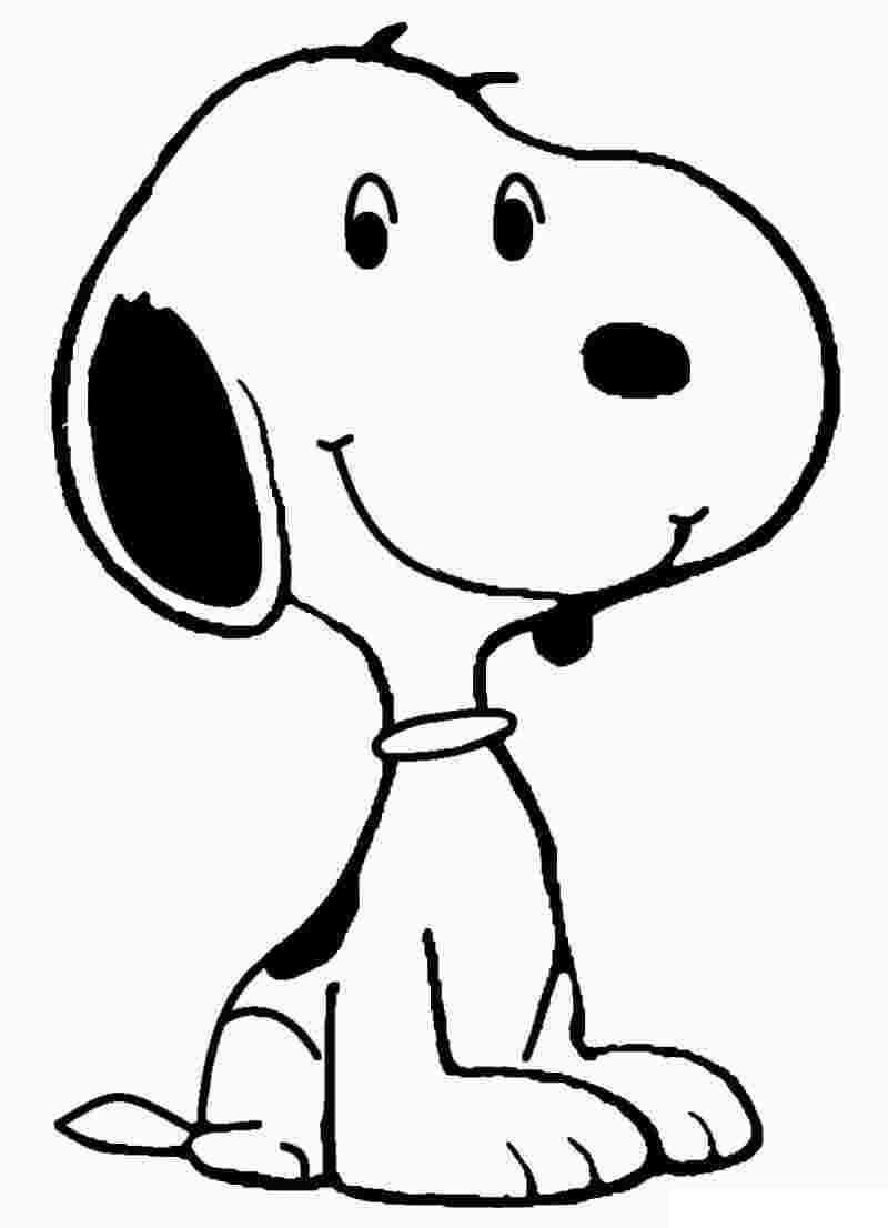 tranh tô màu Tô Màu Chú Chó Snoopy