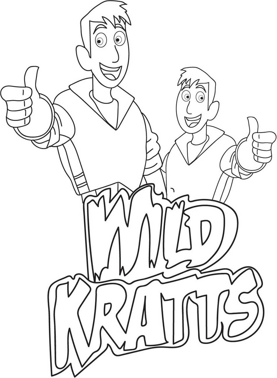 tranh tô màu Tô Màu Wild Kratts