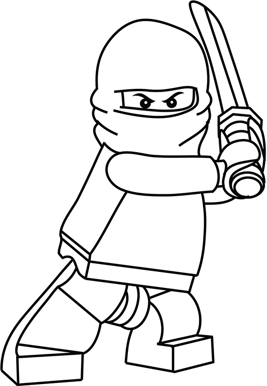 tranh tô màu Tô Màu Ninjago
