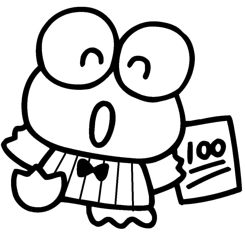 tranh tô màu Tô Màu Keroppi
