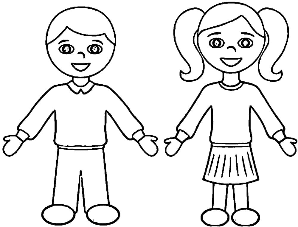 tranh tô màu Tô Màu Bạn Trai Bạn Gái