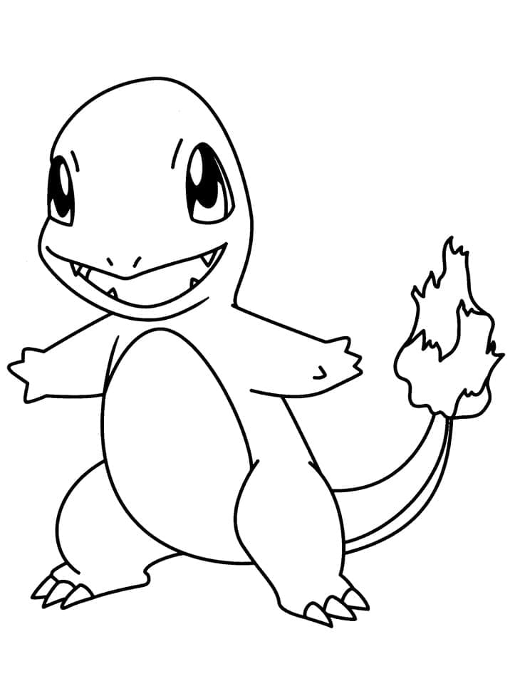 tranh tô màu Tô Màu Charmander