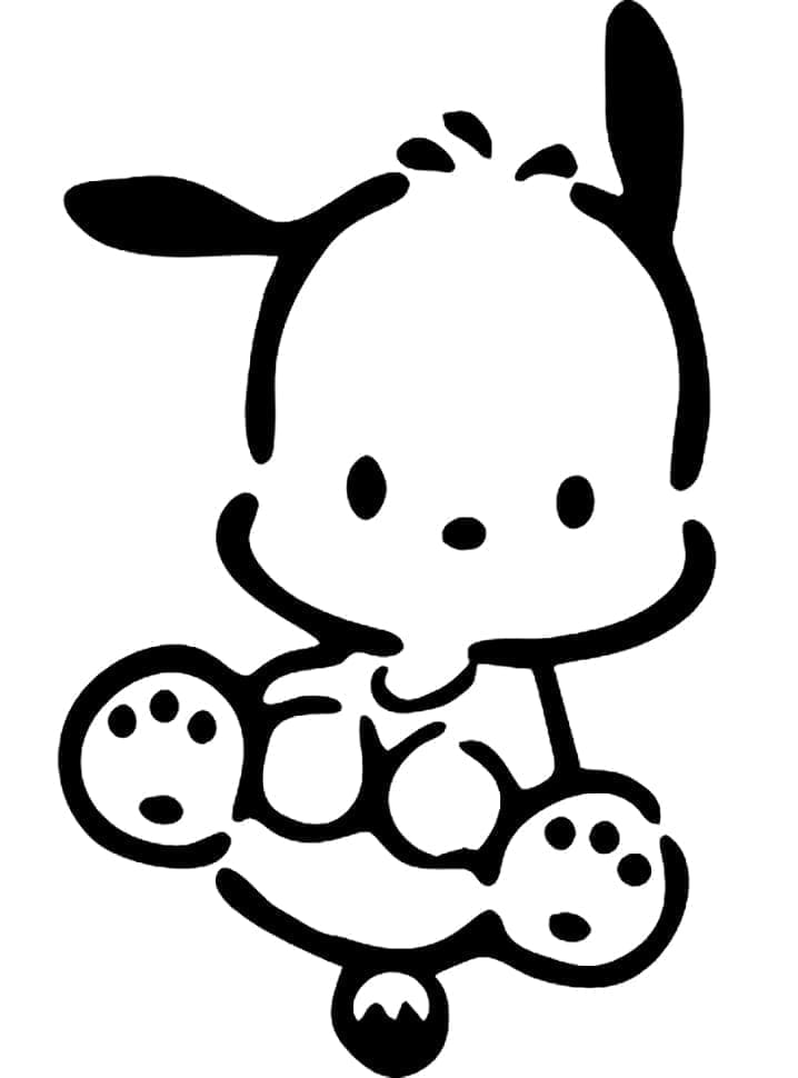 tranh tô màu Tô Màu Pochacco
