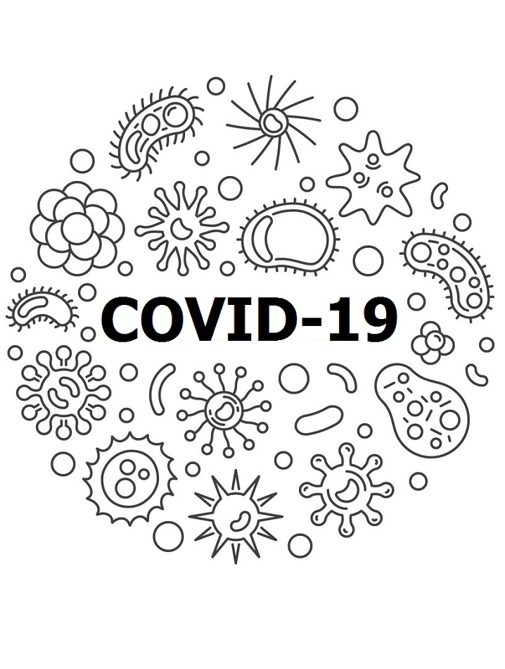 tranh tô màu Tô Màu Covid-19