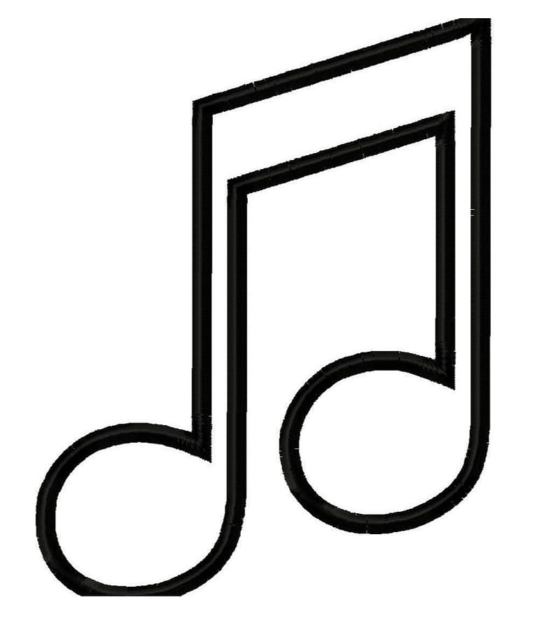 tranh tô màu Tô Màu Nốt Nhạc