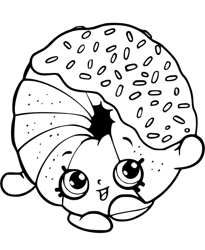 tranh tô màu Tô Màu Shopkins