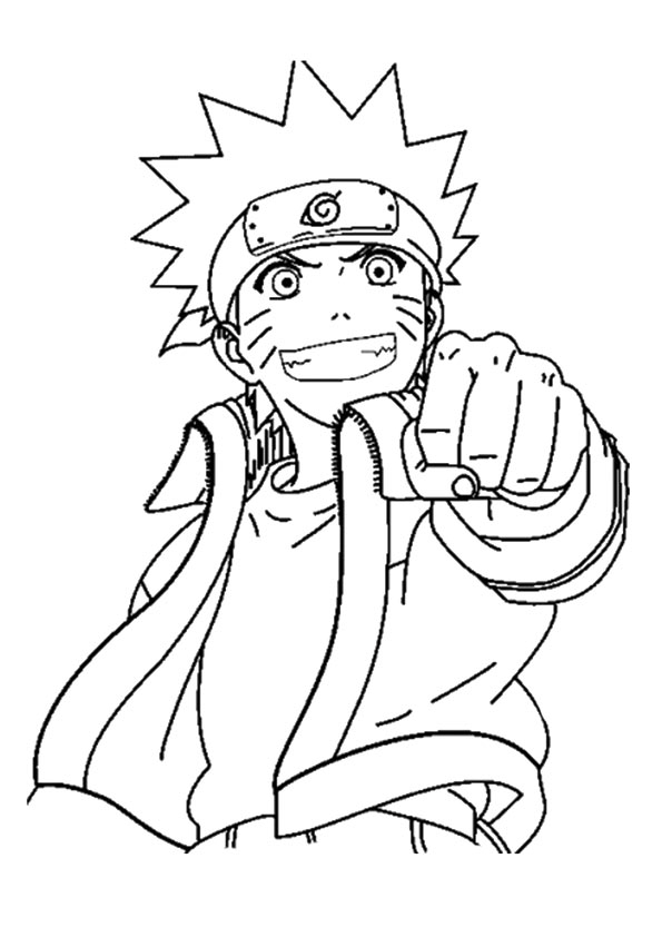 tranh tô màu Tô Màu Naruto